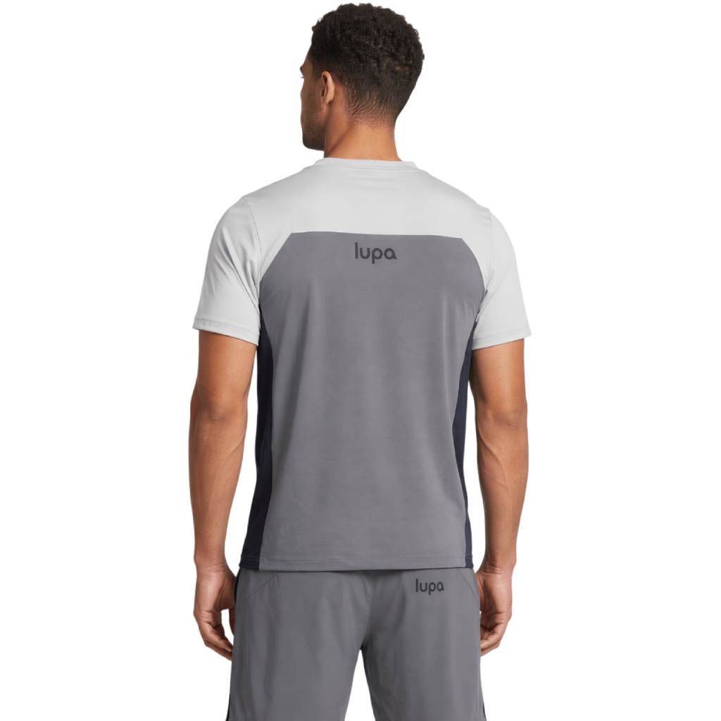 Lupa Men's 2 Piece Co Ord Set Grey T-Shirt & Short