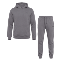 Lupa Men's 2 Piece Co Ord Set Mid Grey Hoodie & Pant