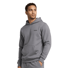 Lupa Men's 3 Piece Co Ord Set Mid Grey Hoodie, T-Shirt & Pant