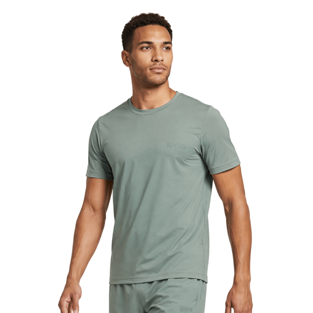 Lupa Men's 3 Piece Co Ord Set Olive Hoodie, T-Shirt & Pant