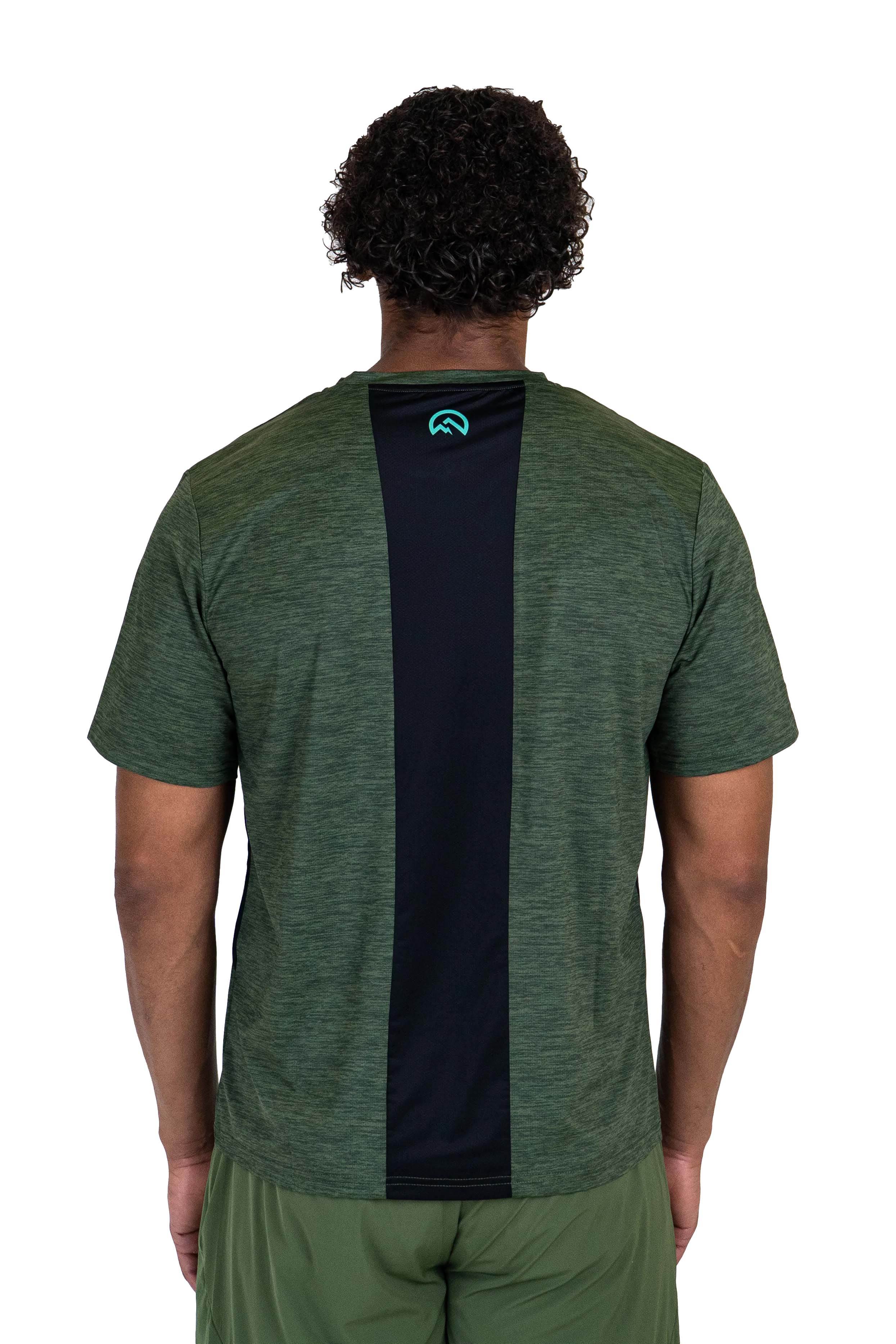 Flux Marl Panel T-Shirt Men T Shirts Flux Activewear