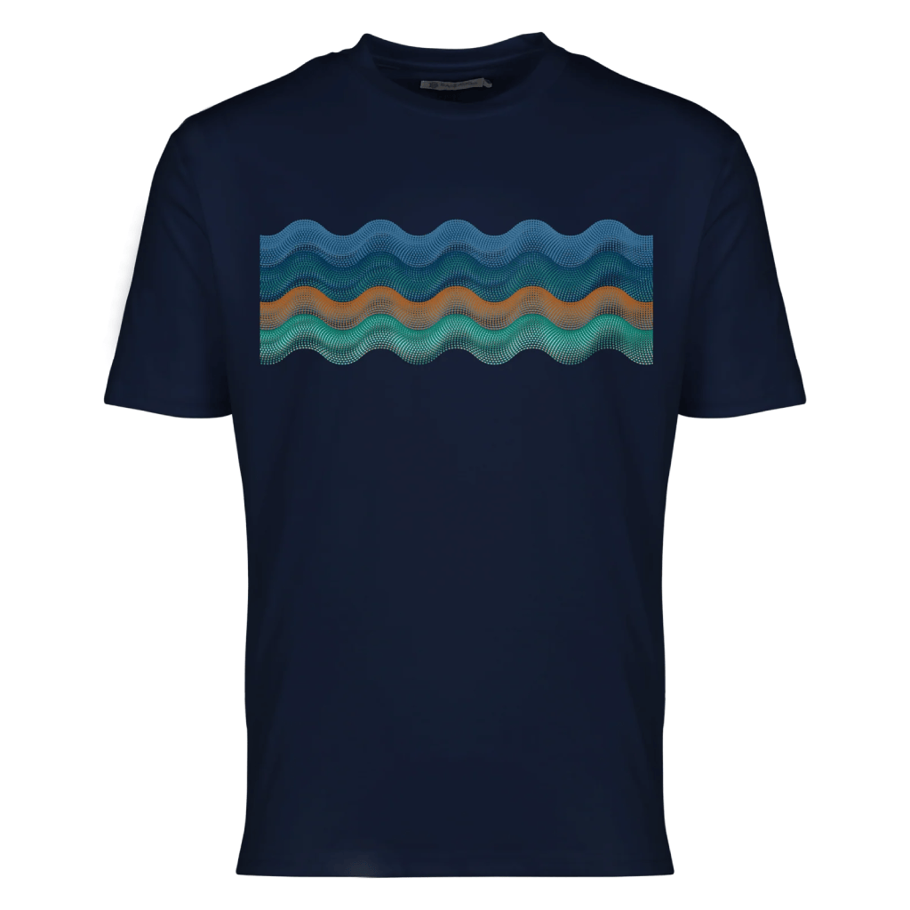 Moda Bandidos Dot Waves Dubai Bar T-Shirt Men