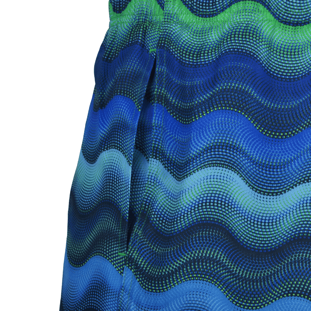 Moda Bandidos Dot Waves Hawaii Swim Short Men