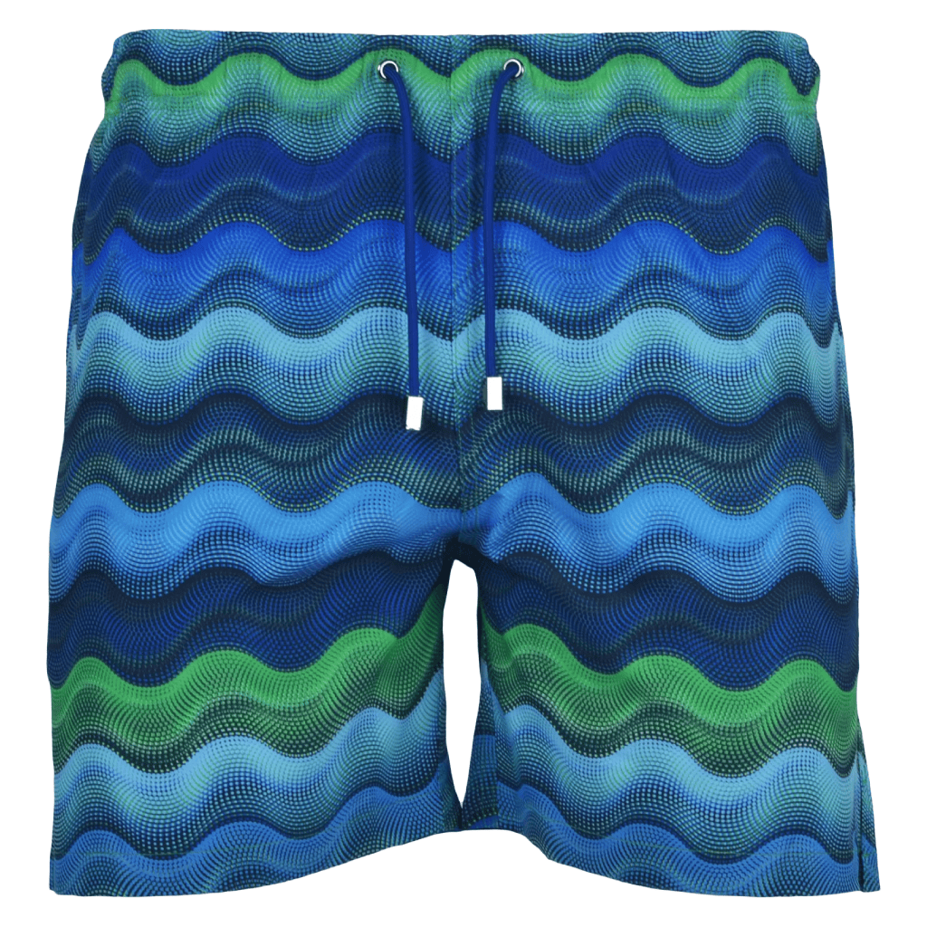 Moda Bandidos Dot Waves Hawaii Swim Short Men
