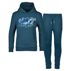 Moda Bandidos Graffiti Blue Tracksuit Junior