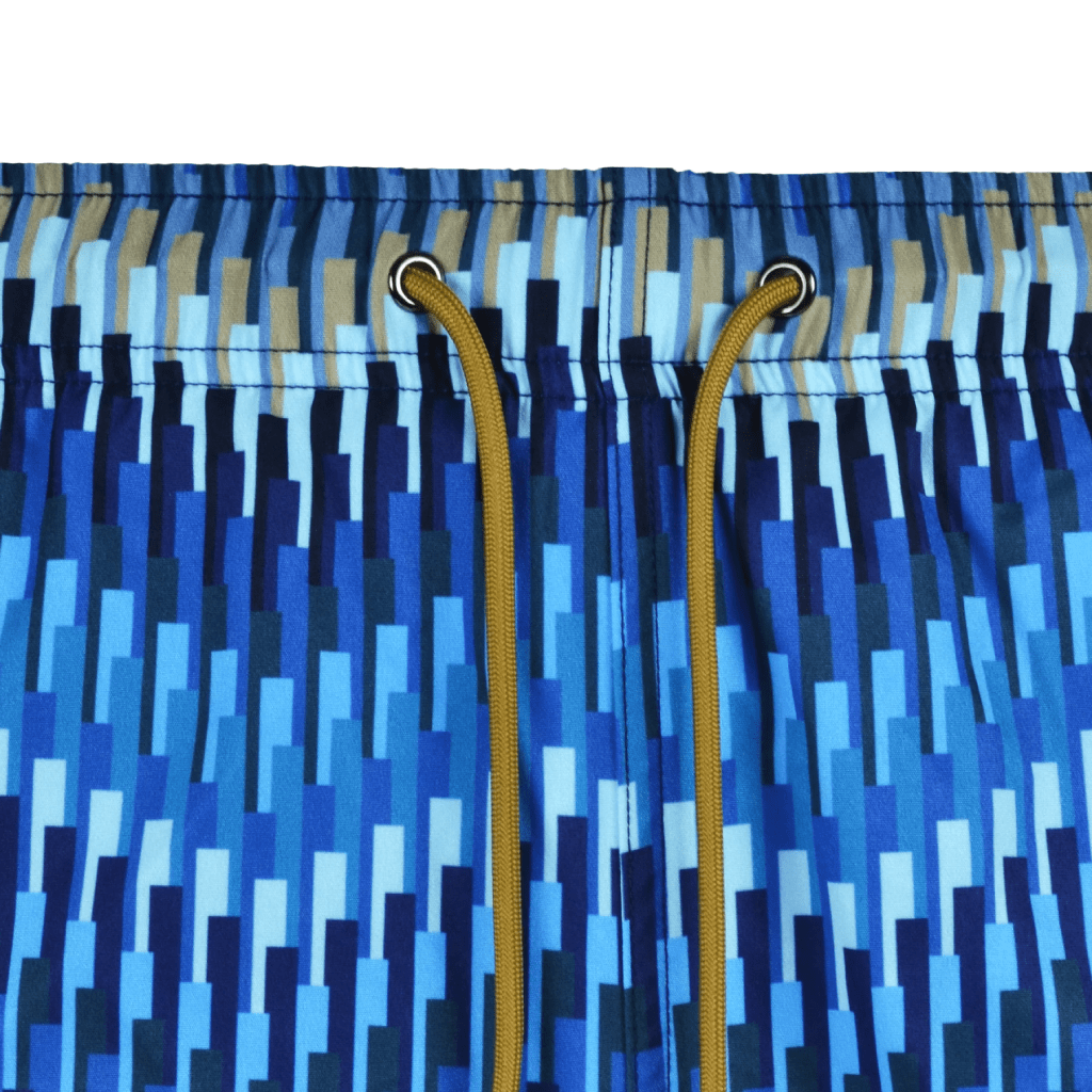 Moda Bandidos Line Zig Swim Short Men