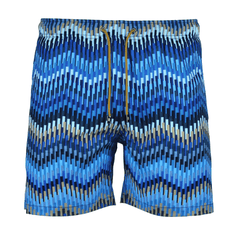 Moda Bandidos Line Zig Swim Short Men