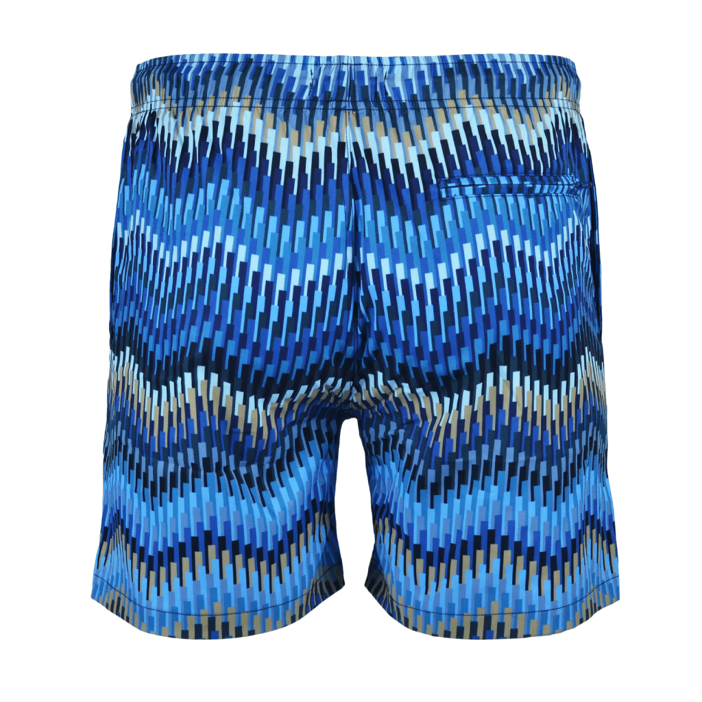 Moda Bandidos Line Zig Swim Short Men