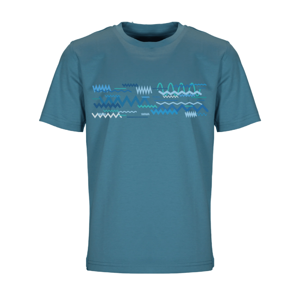 Moda Bandidos Oscillate Aqua Bar T-Shirt Junior