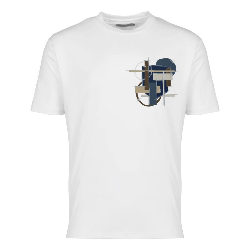 Moda Bandidos Scribble Geo T-Shirt Men