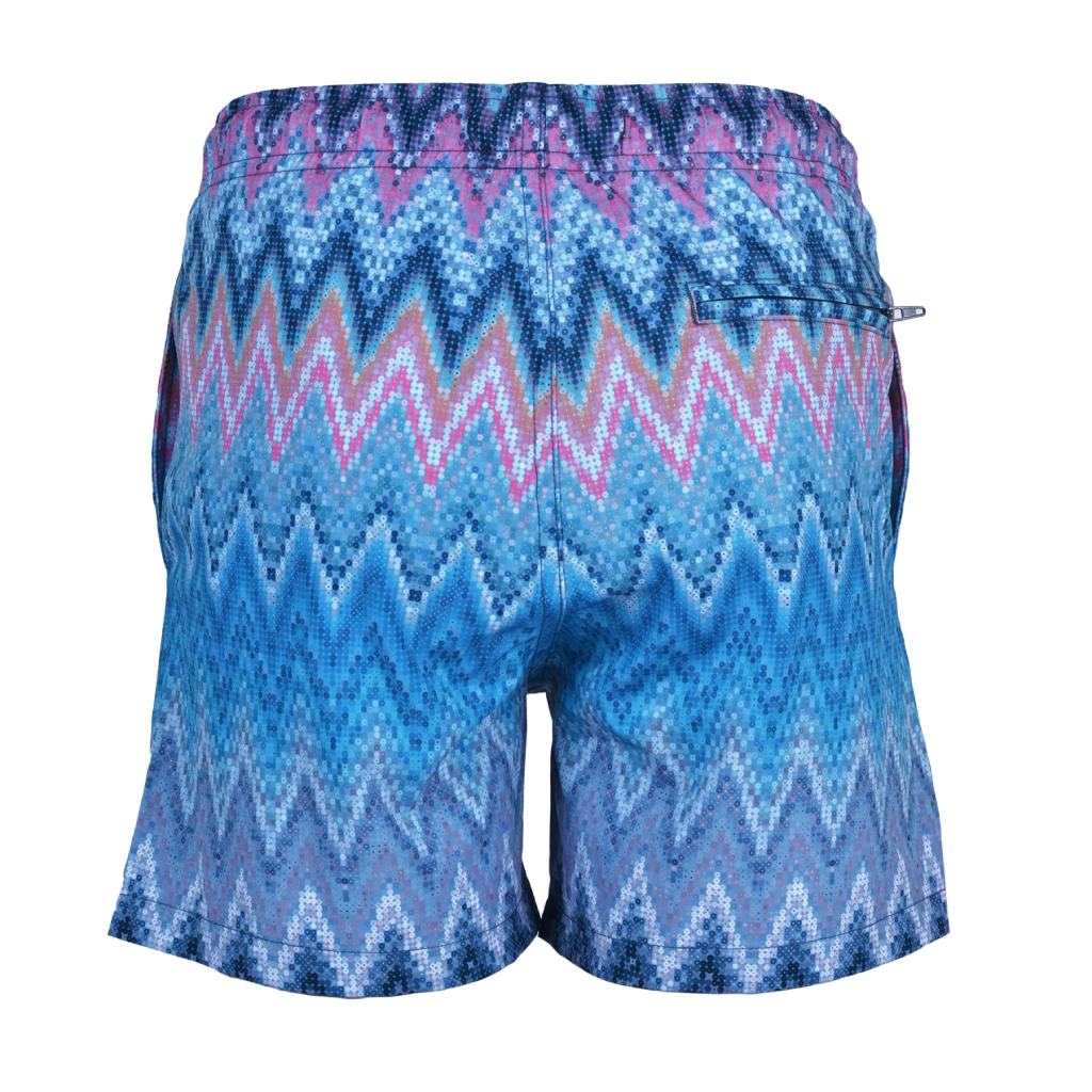 Moda Bandidos Sequin Zig Miami Short Junior