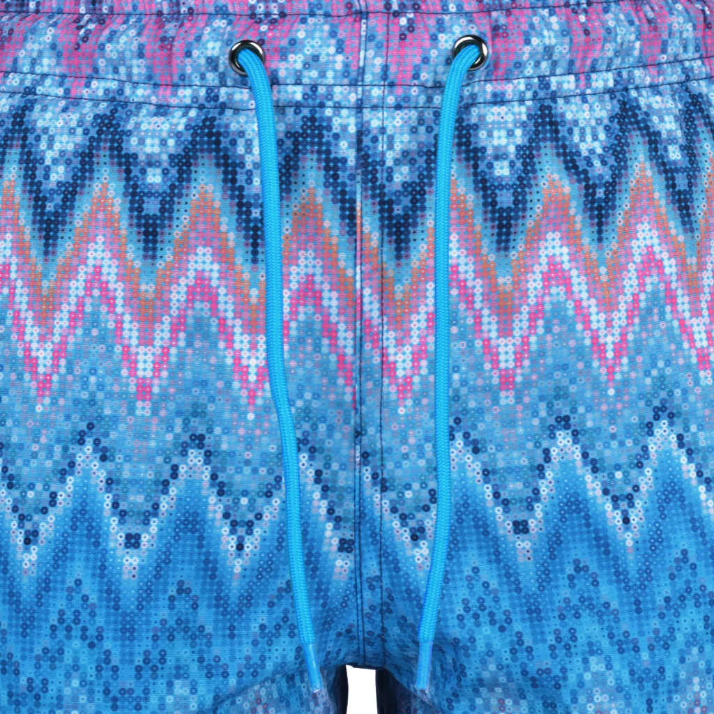 Moda Bandidos Sequin Zig Miami Short Junior