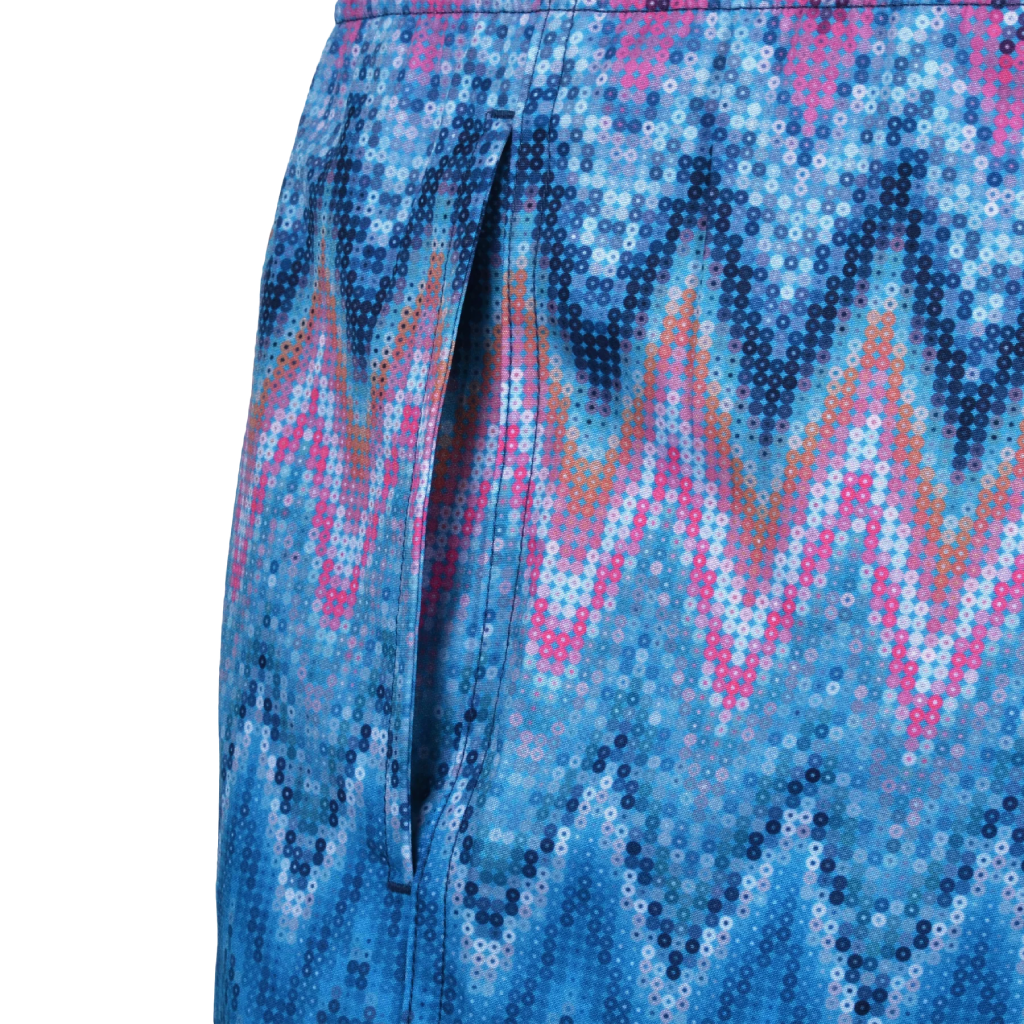 Moda Bandidos Sequin Zig Miami Short Junior
