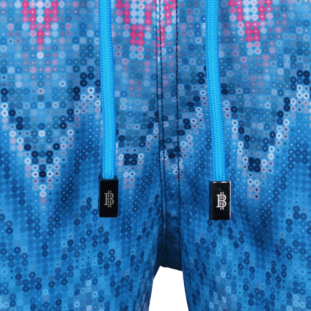 Moda Bandidos Sequin Zig Miami Short Men