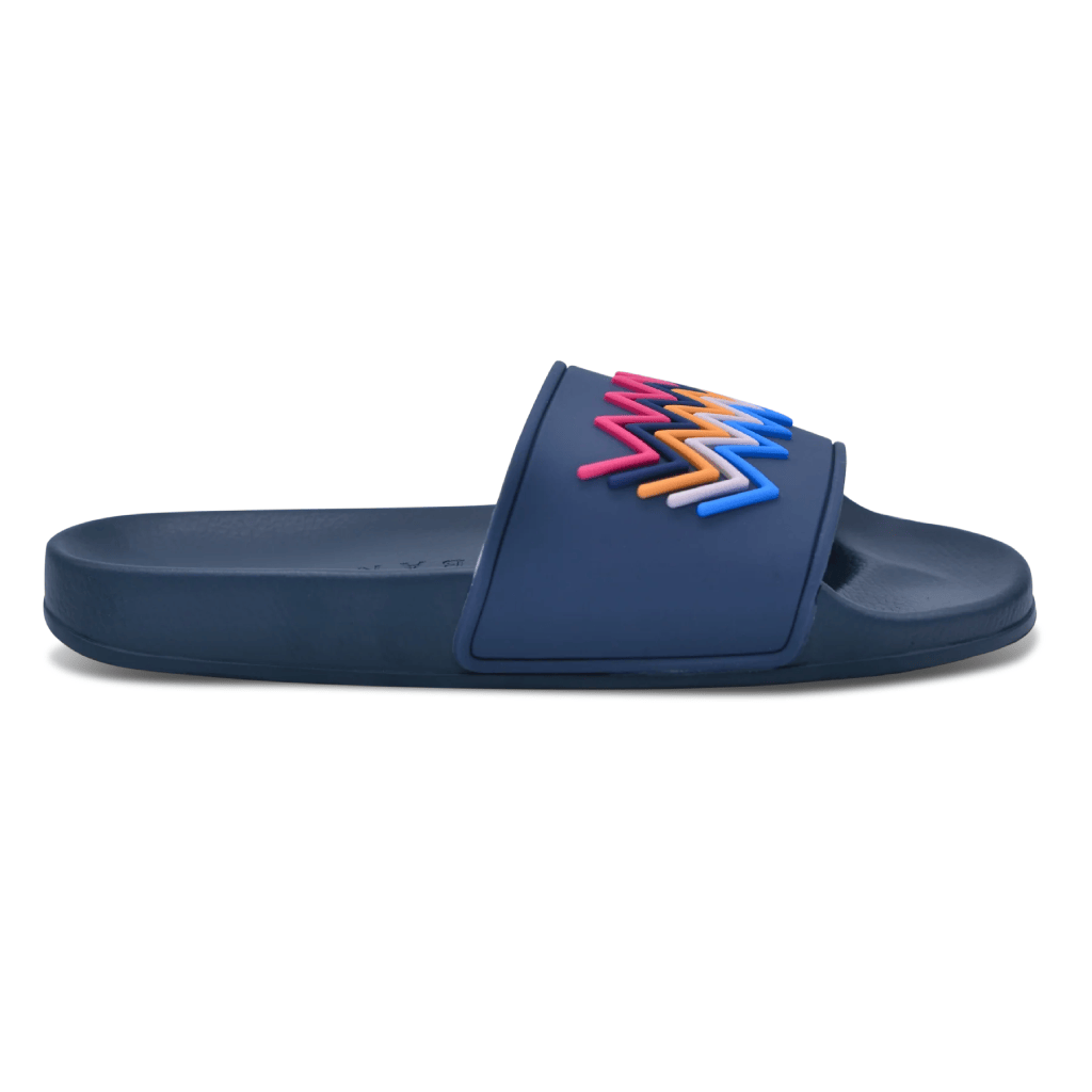 Moda Bandidos Sequin Zig Miami Slide Men