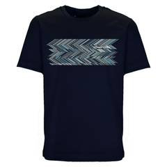 Moda Bandidos Shear Zig Blue T-Shirt Men