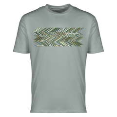 Moda Bandidos Shear Zig Green T-Shirt Junior