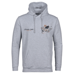 Moda Bandidos Vector Auburn Hoodie Men