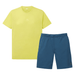 Mountain Equipment Men's 2 Piece Co Ord Set Vine Green/Maj Blue T-Shirt & Shorts