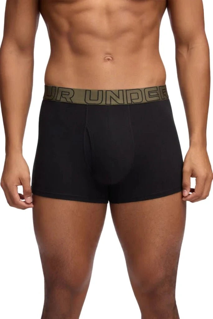Under Armour 3Pk Performance Cotton 3" Boxer Men Underwear Under Armour