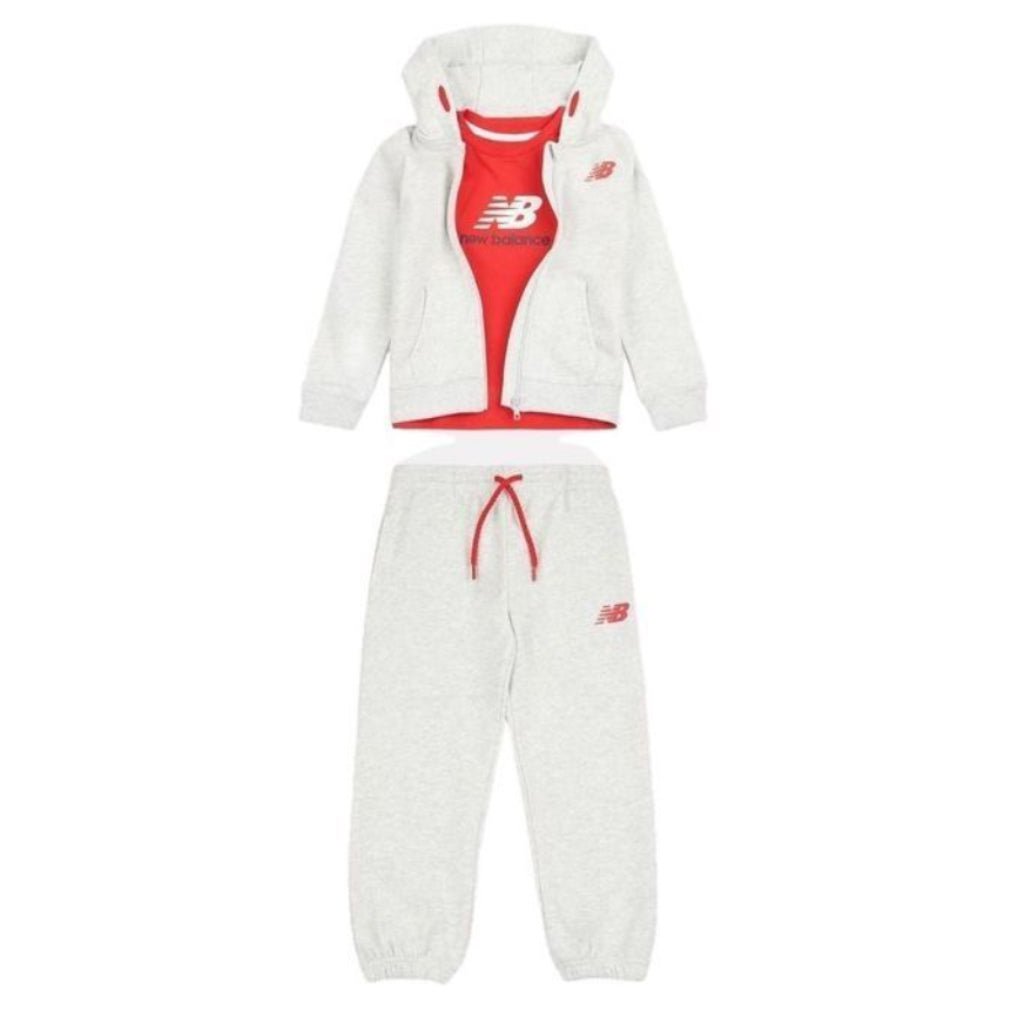 New Balance 3 Piece Full-Zip Tracksuit Baby