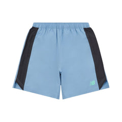 New Balance Junior's 2 Piece Co Ord Set Heron Blue T-Shirt & Shorts