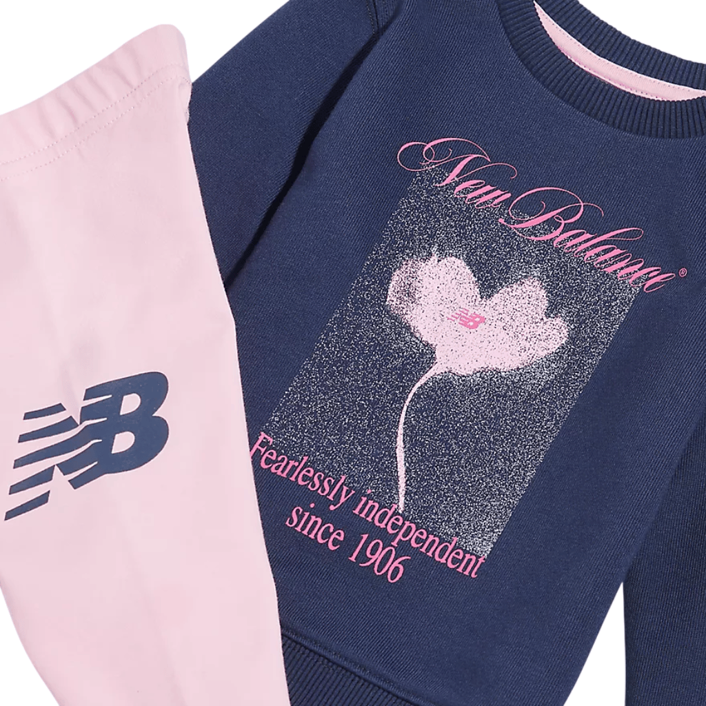 New Balance Crew/Legging Set Baby