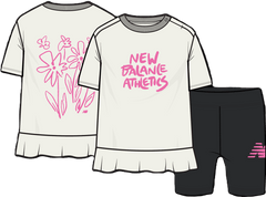 New Balance Graffiti T-Shirt Dress/Short Set Baby