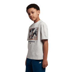 New Balance Shoe Mat Graphic T-Shirt Junior