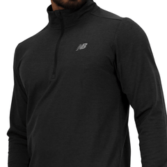 New Balance Space Dye Quarter-Zip Top Men