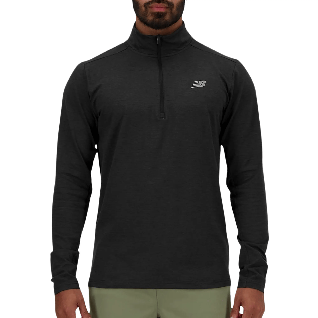 New Balance Space Dye Quarter-Zip Top Men