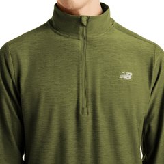 New Balance Space Dye Quarter-Zip Top Men