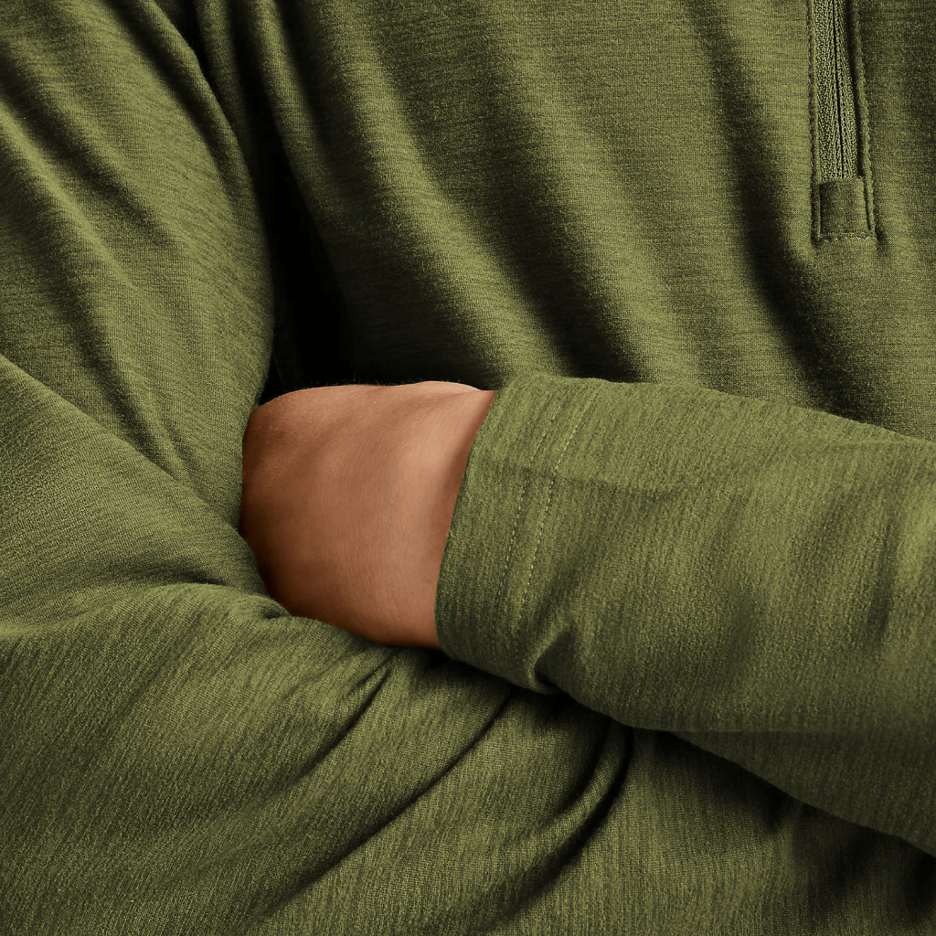 New Balance Space Dye Quarter-Zip Top Men