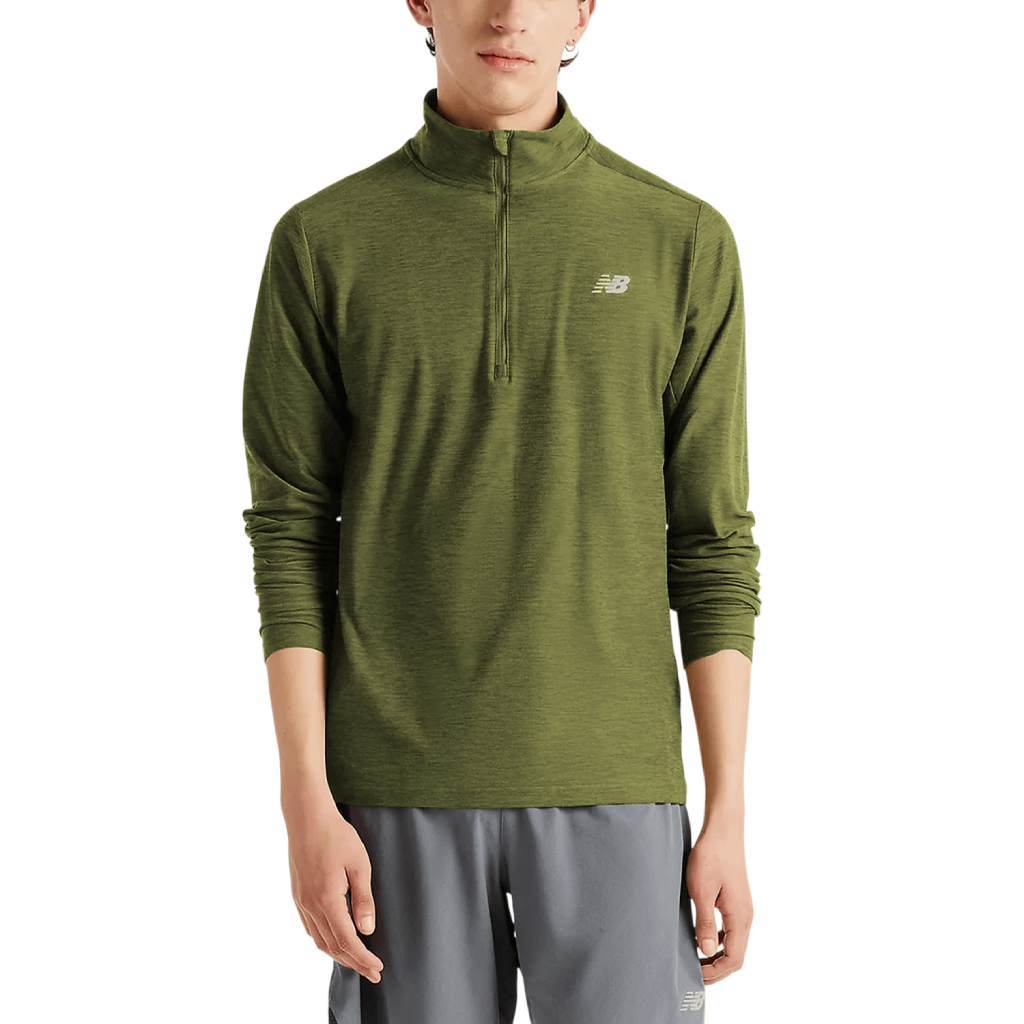 New Balance Space Dye Quarter-Zip Top Men