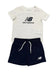 New Balance Stacked Tee/Short Set Baby