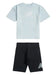 New Balance Stacked Tee/Short Set Infant