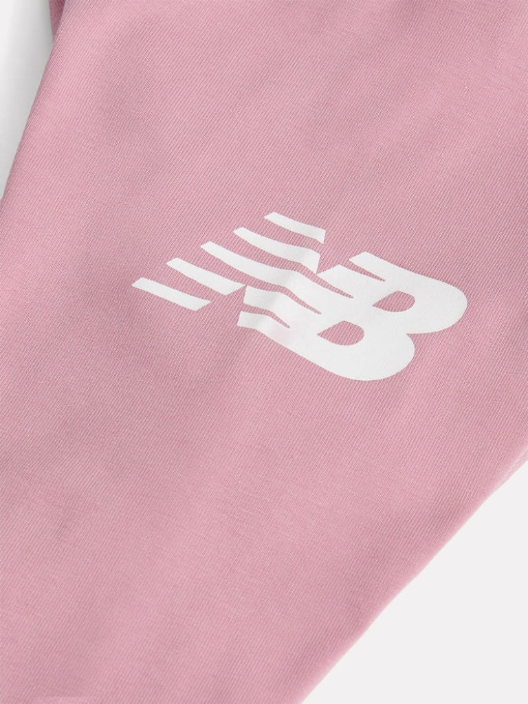 New Balance Sunrise Crest Graphic FT Crew Neck and Leggings Set Infant