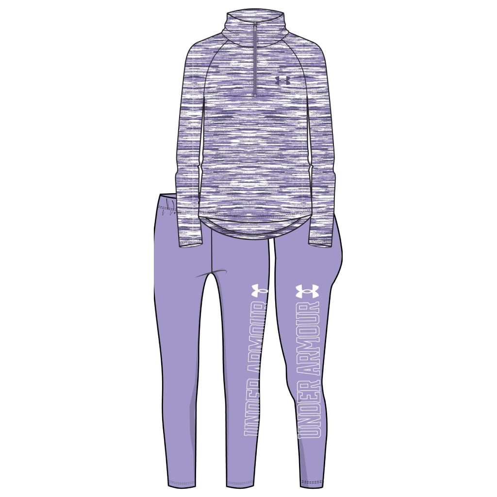 Under Armour 1/4 Zip Legging Set Infant