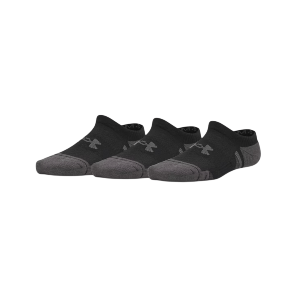 Under Armour 3 Pack No Show Sock Junior