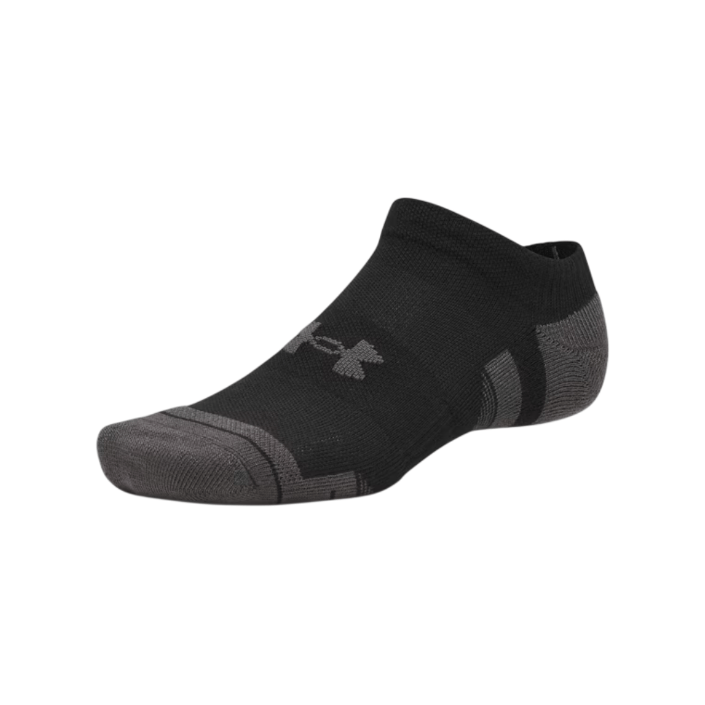 Under Armour 3 Pack No Show Sock Men