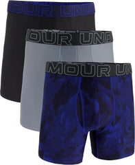 Under Armour 3Pk Performance Tech Mesh 6" Boxer Men