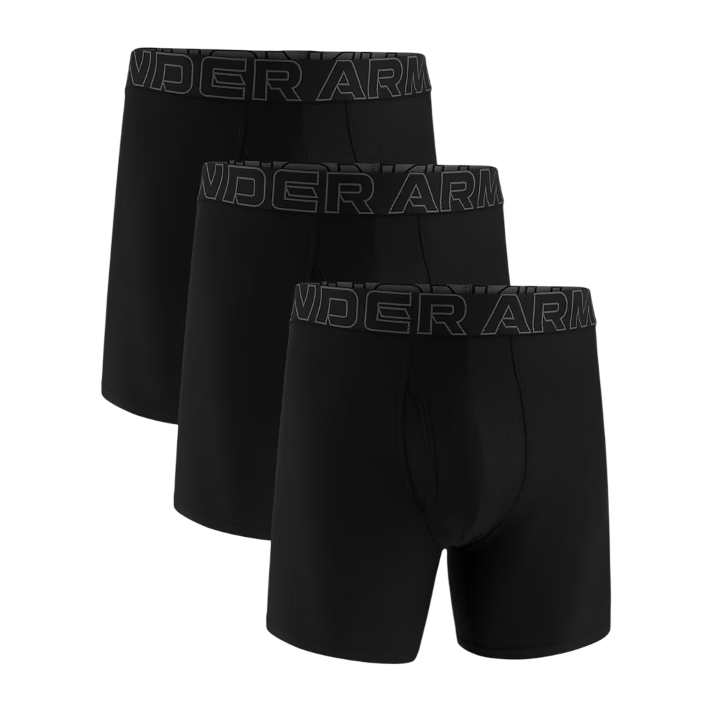 Under Armour 6" 3 Pack Performance Graph Boxer Men