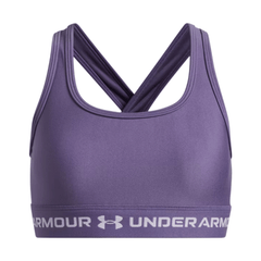Under Armour Junior's 2 Piece Co Ord Set Purple T-Shirt & Shorts