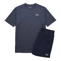Under Armour Men's 2 Piece Co Ord Set Navy T-Shirt & Shorts
