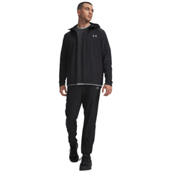 Under Armour Men's 3 Piece Co Ord Set Black/Steel Jacket, T-Shirt & Pant
