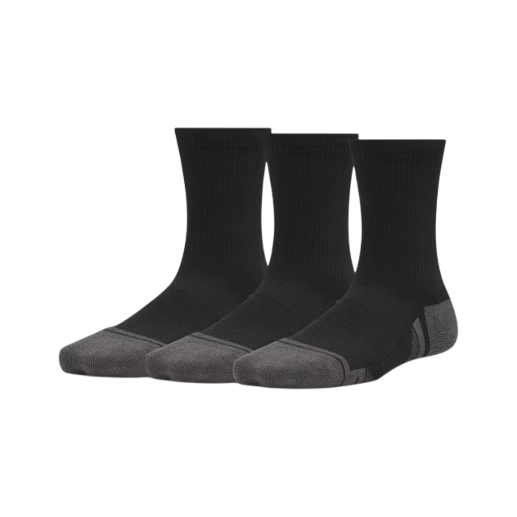 Under Armour Performance Tech 3 Pack Crew Sock Junior