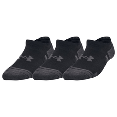 Under Armour Performance Tech 3 Pack No Show Socks Junior