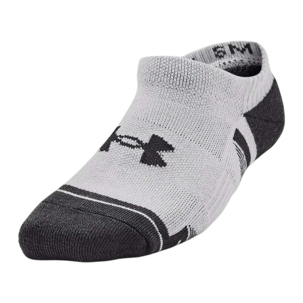 Under Armour Performance Tech 3 Pack No Show Socks Junior