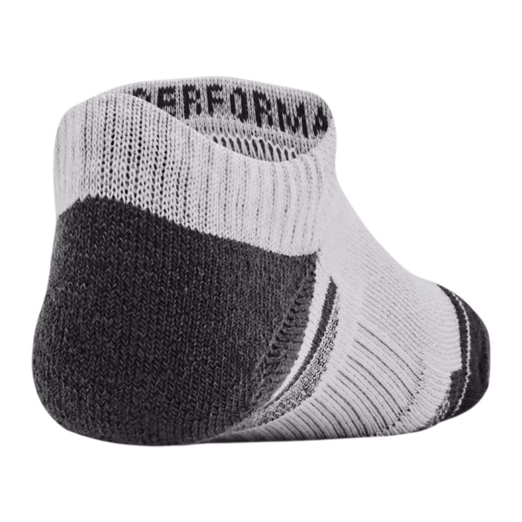 Under Armour Performance Tech 3 Pack No Show Socks Junior