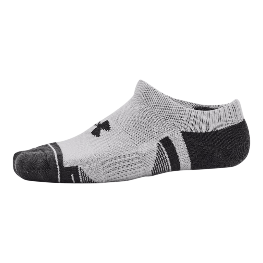Under Armour Performance Tech 3 Pack No Show Socks Junior